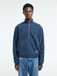Acne Studios - Zip-up Sweatshirt in Deep Blue