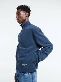 Acne Studios - Zip-up Sweatshirt in Deep Blue