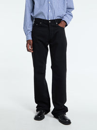 Acne Studios - 2010M Regular Fit Jeans in Black and Black
