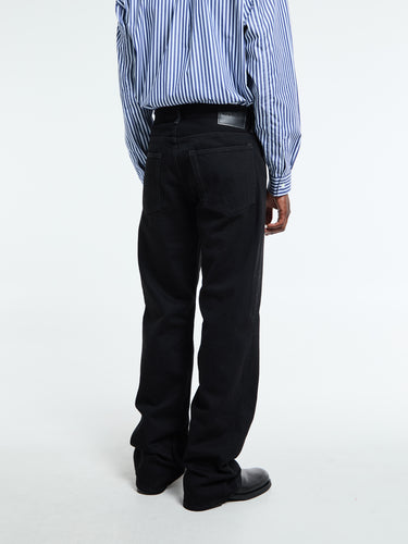 Acne Studios - 2010M Regular Fit Jeans in Black and Black