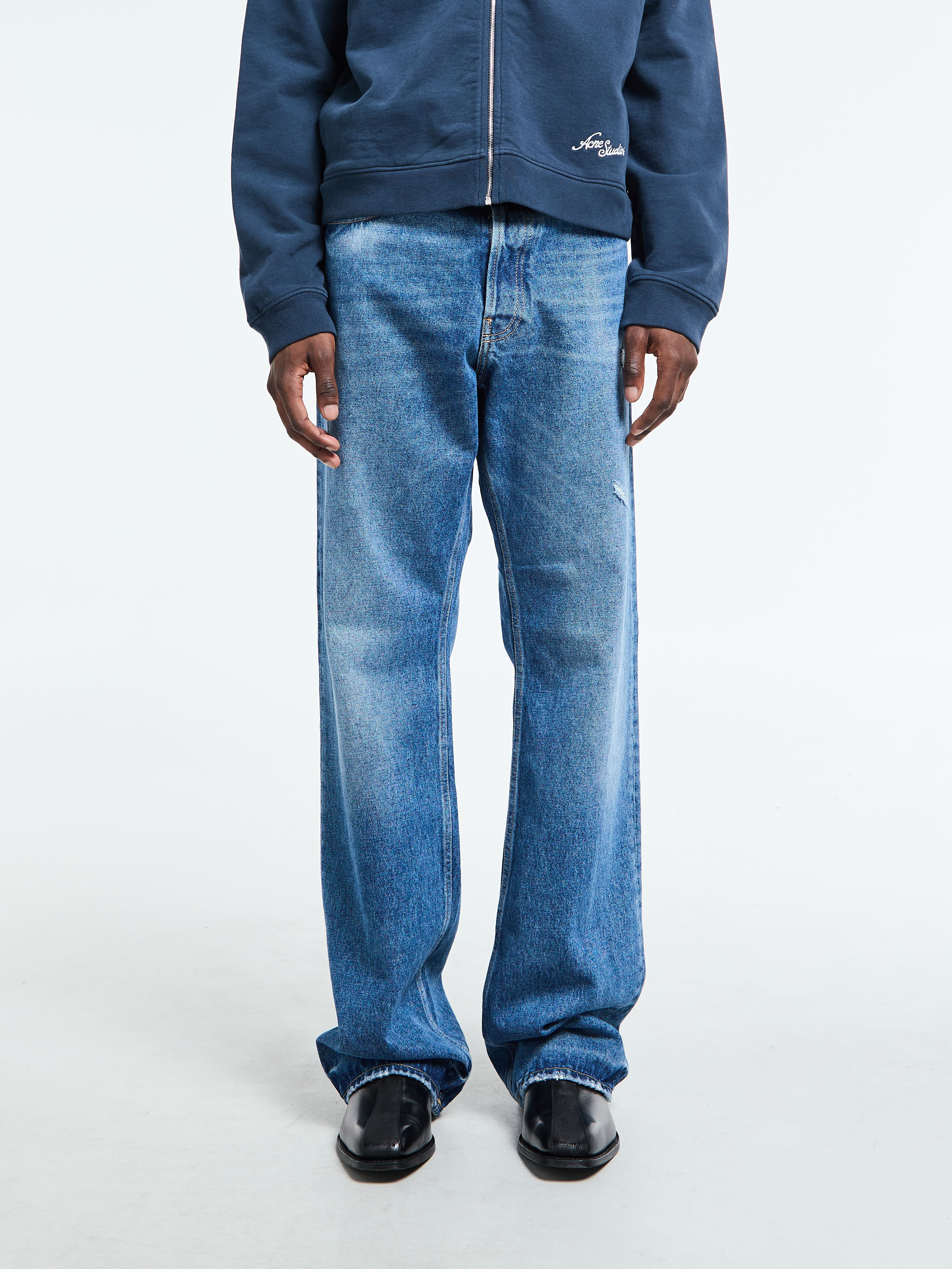 2010M Regular Fit Jeans i Mid Blue