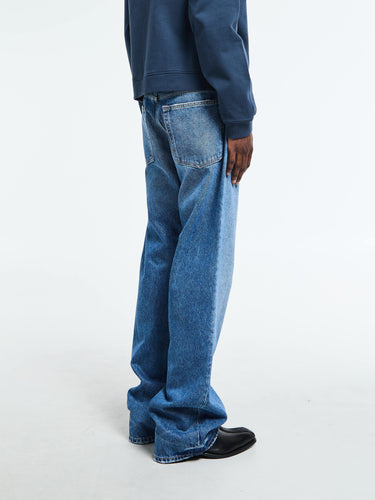 Acne Studios - 2010M Regular Fit Jeans in Mid Blue