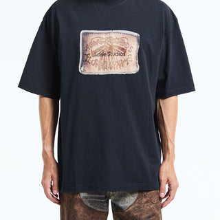 Acne Studios - T-Shirt in Faded Black