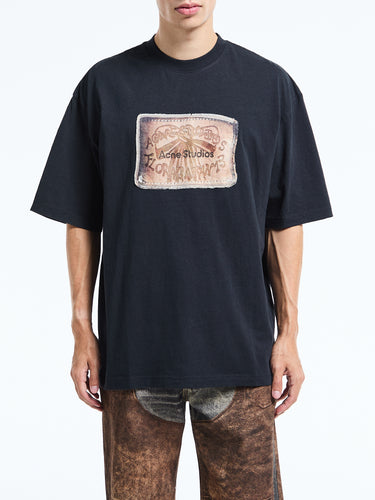 Acne Studios - T-Shirt in Faded Black