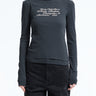Acne Studios - Layered Longsleeve T-shirt in Black