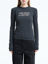 Acne Studios - Layered Longsleeve T-shirt in Black