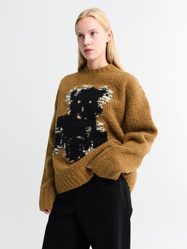 Acne Studios - Crewneck Sweater in Khaki Beige