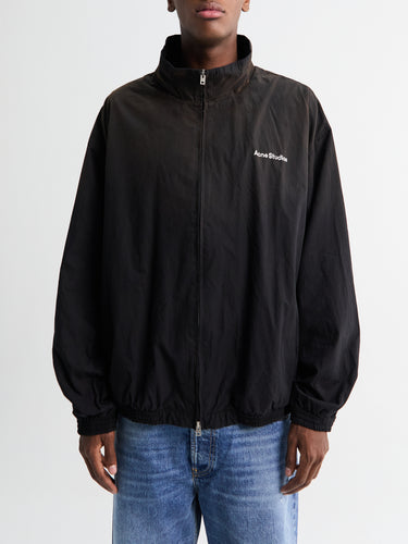 Acne Studios - Logo Zipper Jacket in Black