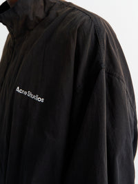 Acne Studios - Logo Zipper Jacket in Black