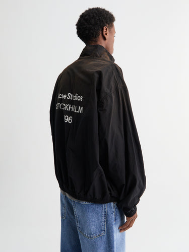 Acne Studios - Logo Zipper Jacket in Black