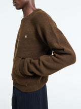 Acne Studios - Crewneck Jumper in Brown