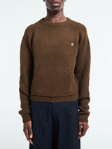 Acne Studios - Crewneck Jumper in Brown