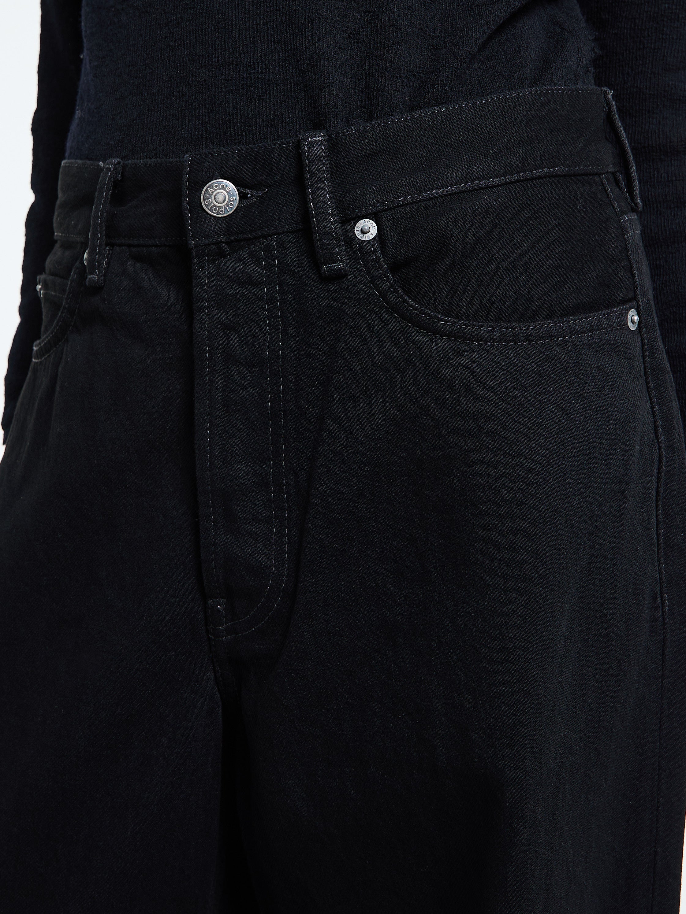 Acne Studios - 1981U Loose Fit Jeans in Black