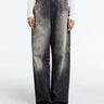 Acne Studios - 1981U Loose Fit Jeans in Black Trafalgar