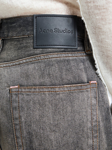 Acne Studios - 1981U Loose Fit Jeans in Black Trafalgar