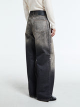 Acne Studios - 1981U Loose Fit Jeans in Black Trafalgar
