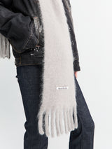 Acne Studios - Mohair Scarf with Hood in Grey