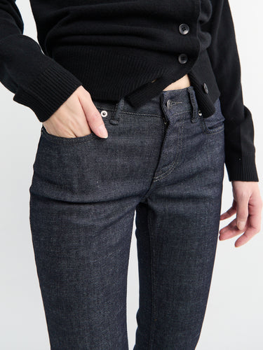 Acne Studios - Skinny Fit 2013F Blue Roots Jeans in Dark Blue
