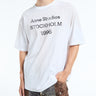 Acne Studios - Relaxed Fit Logo T-Shirt in Dusty White