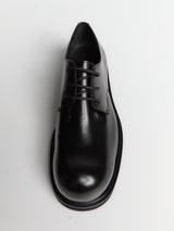 Acne Studios - Leather lace-up shoes in Black
