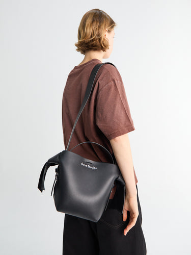 Musubi Mini Shoulder Bag in Black