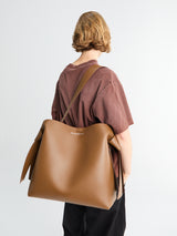 Acne Studios - Musubi Midi Shoulder Bag in Camel Brown