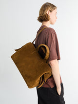 Acne Studios - Musubi Tote Bag in Cognac Brown