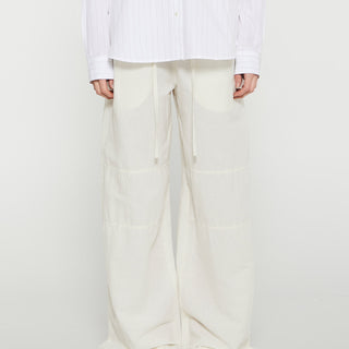 Acne Studios - Relaxed Drawstring Trousers in Warm White