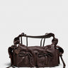 Acne Studios - Multipocket Big Grainy Bag in Chocolate Brown