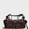 Acne Studios - Multipocket Big Grainy Bag in Chocolate Brown