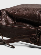 Acne Studios - Multipocket Big Grainy Bag in Chocolate Brown