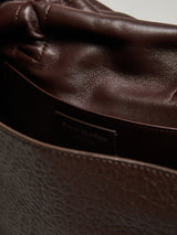 Acne Studios - Multipocket Big Grainy Bag in Chocolate Brown