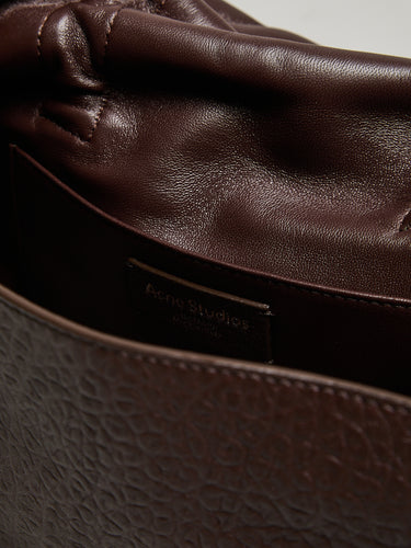 Acne Studios - Multipocket Big Grainy Bag in Chocolate Brown