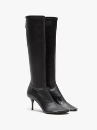 Acne Studios - High Leather Boots in Black