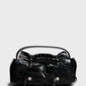 Acne Studios - Multipocket Crinkled Patent Bag in Black