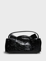 Acne Studios - Multipocket Crinkled Patent Bag in Black