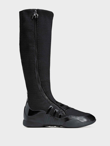 Adidas - Miaou Boots in Core Black, Core Black and Silver Metallic