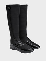 Adidas - Miaou Boots in Core Black, Core Black and Silver Metallic