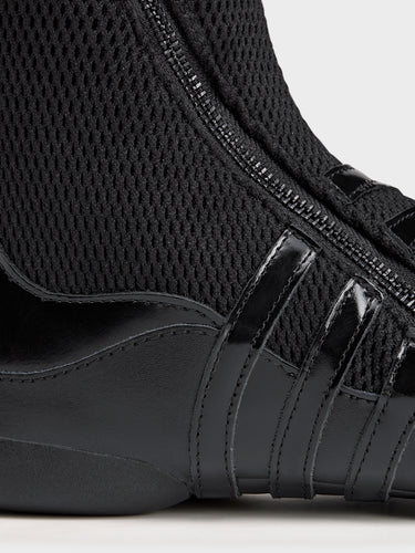 Adidas - Miaou Boots in Core Black, Core Black and Silver Metallic