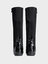 Adidas - Miaou Boots in Core Black, Core Black and Silver Metallic