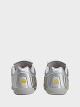 Adidas - Elite Mei Miaou Shoes in Silver Metallic, Collegiate Navy and Hazy Yellow