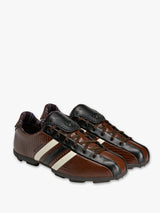 Adidas - Adidas x WALES BONNER x Y3 The Field Lizzard Sneakers in Cream Whitem Dark Brown and Core Black