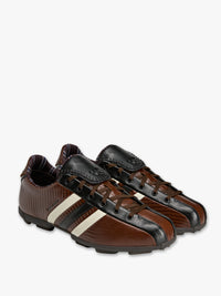 Adidas - Adidas x WALES BONNER x Y3 The Field Lizzard Sneakers in Cream Whitem Dark Brown and Core Black