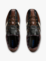 Adidas - Adidas x WALES BONNER x Y3 The Field Lizzard Sneakers in Cream Whitem Dark Brown and Core Black