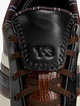 Adidas - Adidas x WALES BONNER x Y3 The Field Lizzard Sneakers in Cream Whitem Dark Brown and Core Black