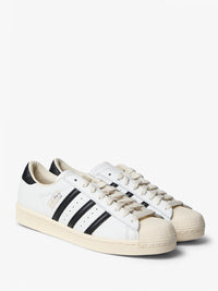 Adidas - Superstar Vintage in Core White, Core black and Cream White