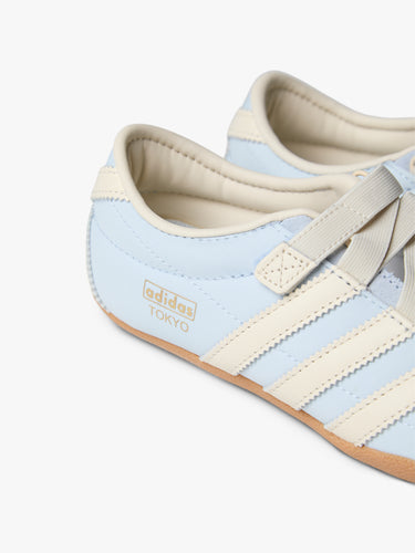 Adidas - Tokyo MJ Sneakers in Crystal Sky, Cream White and Goldmt