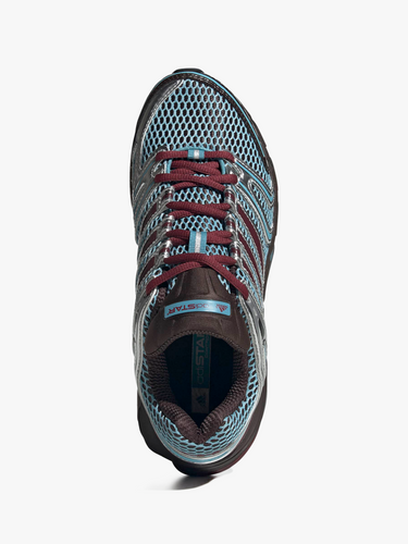 Adidas - Women's Adistar Control 5 Sneakers in Preloved Blue, Dark Brown and Grey Five