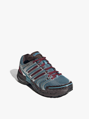 Adidas - Women's Adistar Control 5 Sneakers in Preloved Blue, Dark Brown and Grey Five