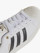 Adidas - Superstar II Sneakers in Cloud White, Core Black and Off White